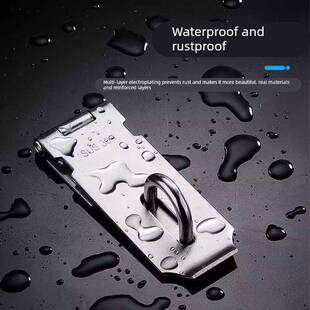 304不锈钢门扣明装插销门栓90度直角门搭锁扣门扣门窗加厚锁扣