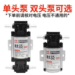 雷泵淋水器水泵货车挂车24V12V增压泵电动抽水泵刹车自吸泵淋水器
