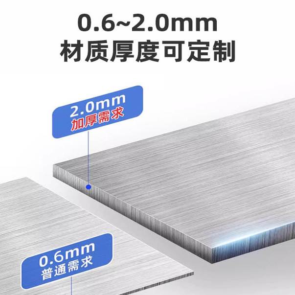 户外304不锈钢配电箱双层门仪表控制柜开 关按钮箱布线 线防水