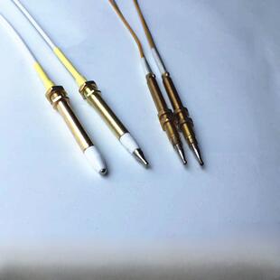 燃气灶配件铜套点火针七腔专用点火针感应针九腔猛火炉头点火感应