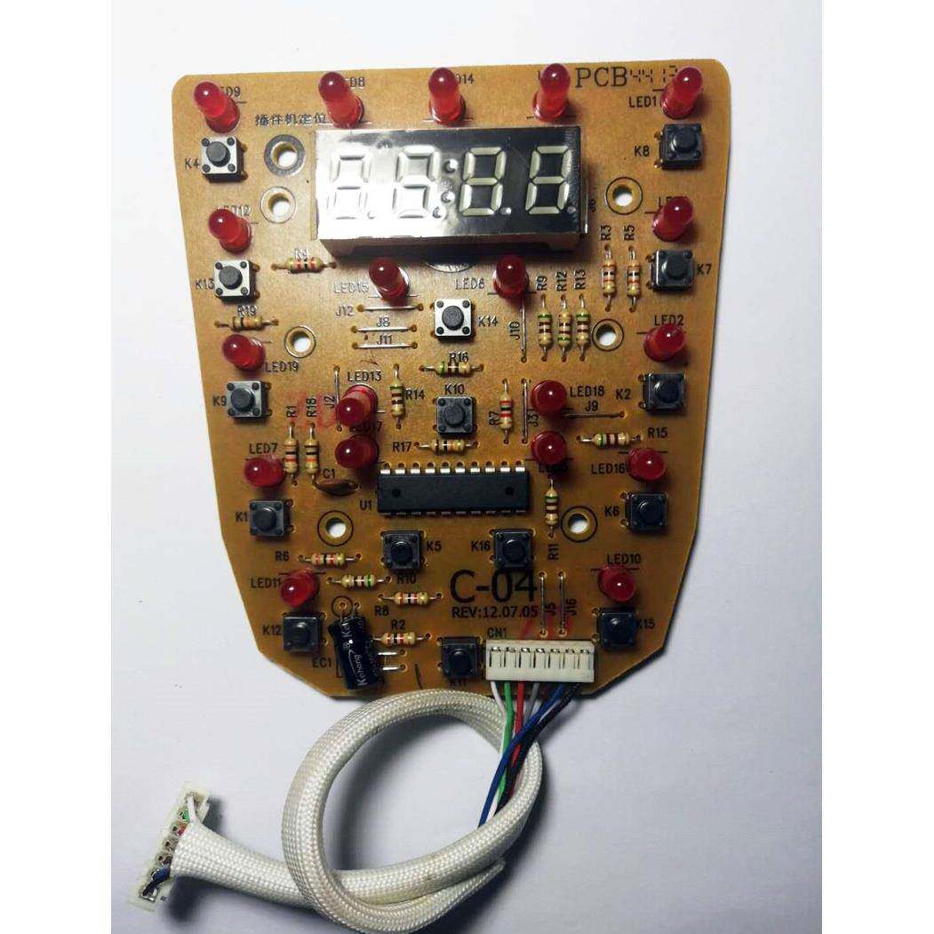 荣事达电压力锅小霸王奔腾欧宁雅乐思电压力锅配件C-04控制灯板