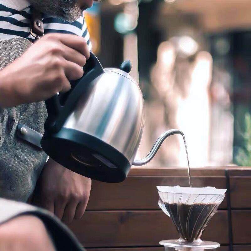 Bonavita智能数字温控手冲细长嘴咖啡壶电热水壶泡茶1.0LBrewista