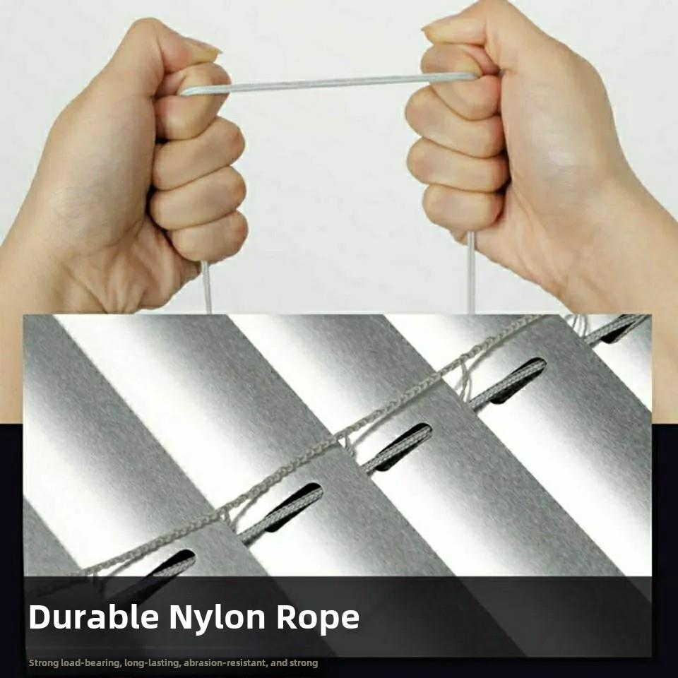 铝合金百叶窗定制办公室卷帘全遮光隔热遮阳厕所打孔遮阳浴室窗帘