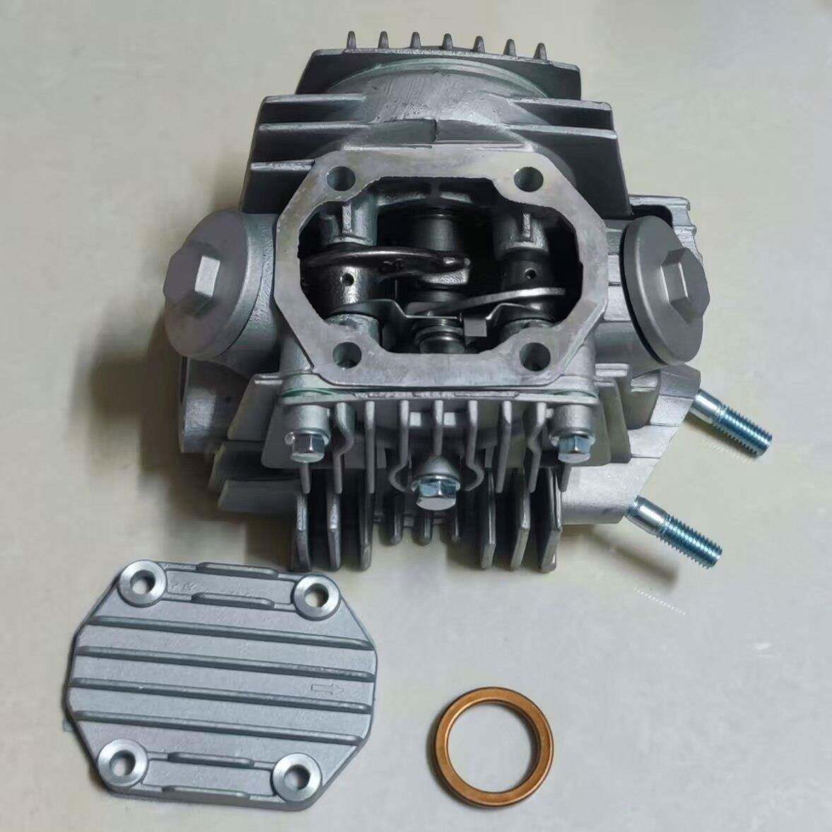 摩托车110气缸头 气门缸头总成 100 110缸头凸轮摇臂总成 缸头