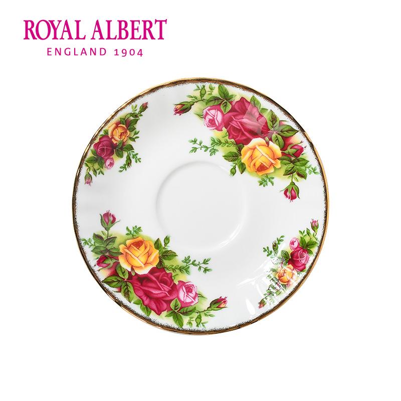 阿尔伯特咖啡壶杯碟老镇玫瑰骨瓷马克杯茶具礼盒Royal Albert