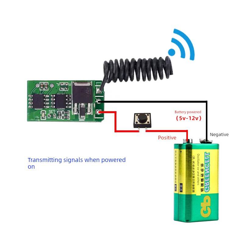 声光报警器远程无线收发模块开关量有线信号转无线开关同步传输