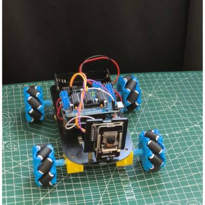 麦克纳姆轮移动WIFI视频智能遥控避障编程小车diy拼装Arduino套件