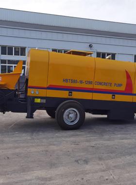 混凝土输送泵 HBTS80-16-176R 100米输送管 电动划线车 HBTS80-16