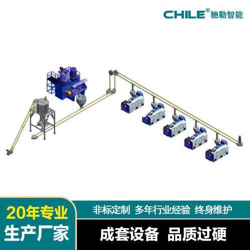 驰勒非标染料涂料钛白粉管链输送机管链粉体输送系统质量保证