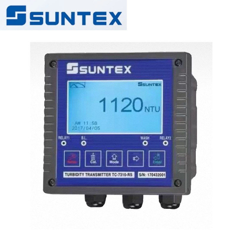 上泰SUNTEX浊度仪变送器TC-7310RS表头在线浊度悬浮固体污泥浓度