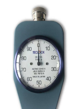 日本进口TECLOCK得乐JIS标准指针型橡胶硬度计GS-719N