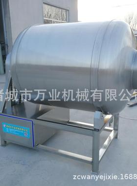 食品机械真空滚揉机鸭肉鹅肉猪肉滚揉腌制机呼吸式真空滚揉机