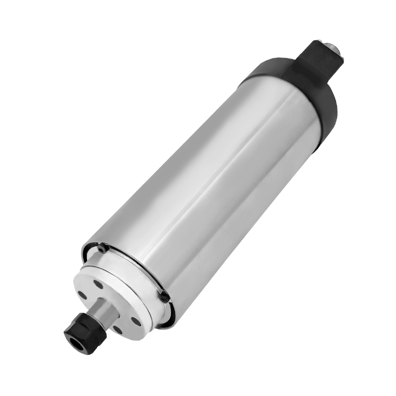 雕刻机主轴电机圆形风冷核雕0.8KW变频木材钻孔配件