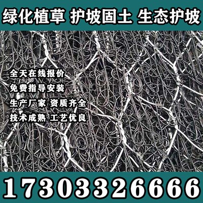 加筋麦克垫聚丙烯河道护坡生态