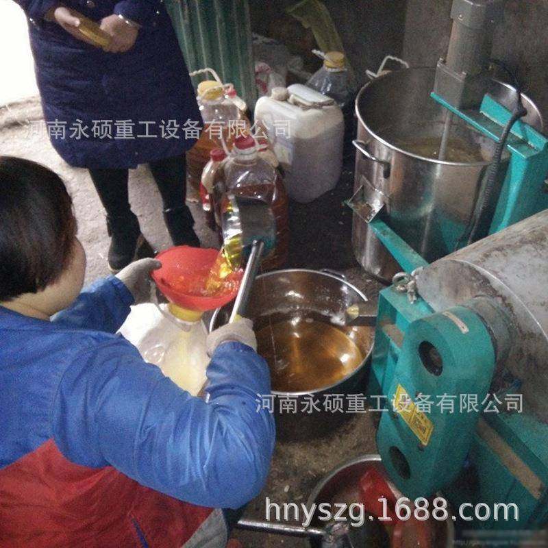 全自动油渣分离机连续式菜籽花生大豆滤油机油坊卧螺式滤油机