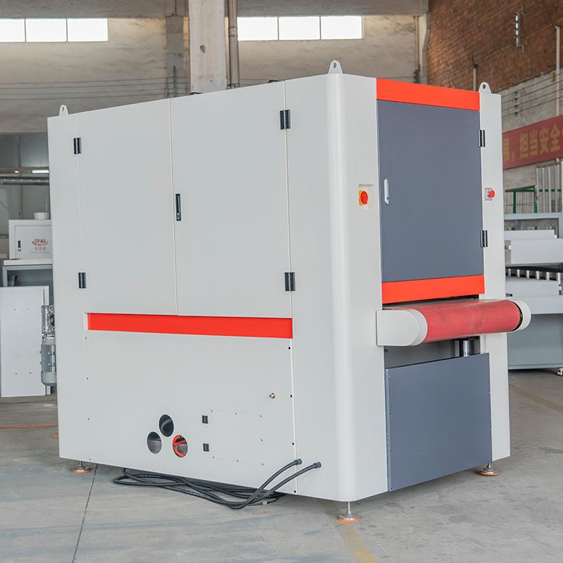 钣金去毛刺机RNW-LM1000辊刷去毛刺机自动拉丝抛光去毛刺设备