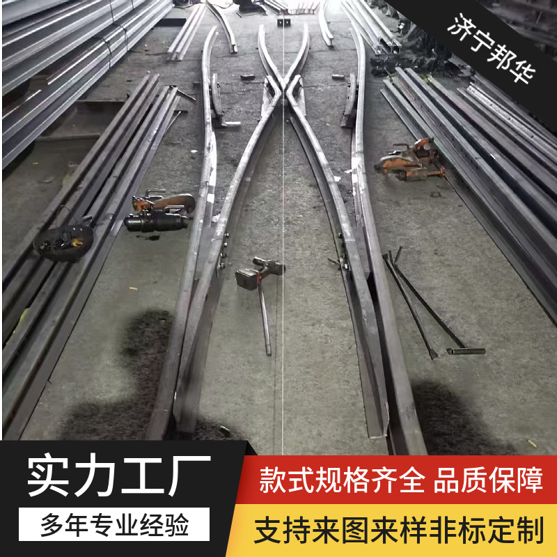 DK624单开道岔对称道岔22KG矿用单开道岔DX615渡线道岔