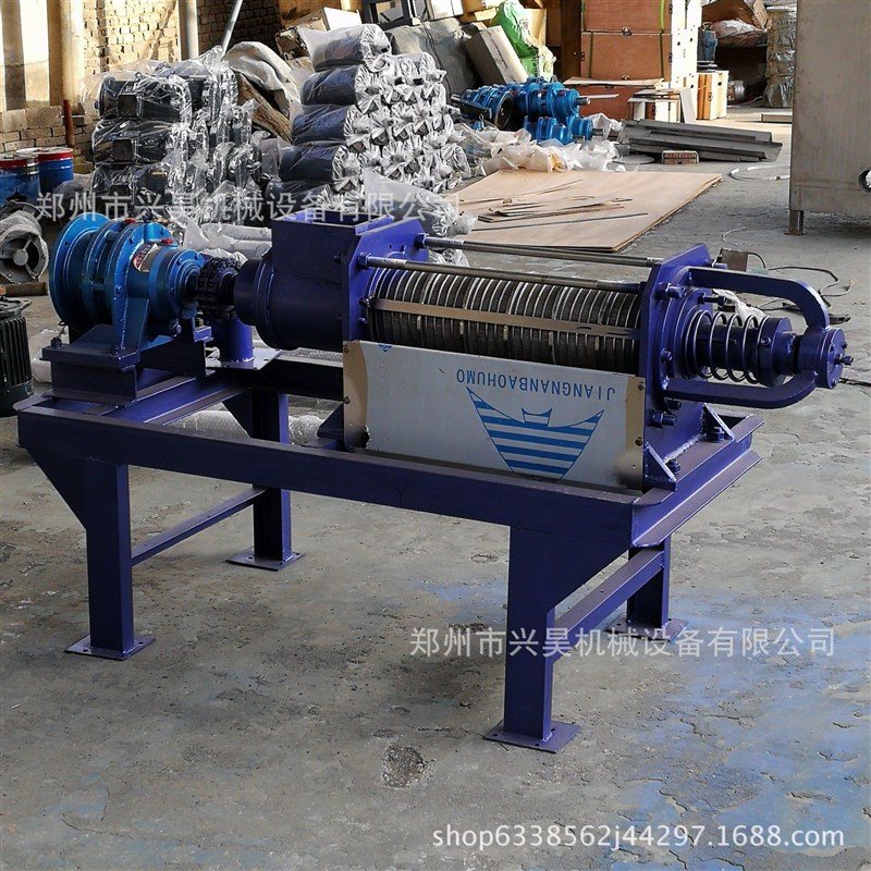 节能污水处理设备 干湿分离脱水机 猪场粪便固液分离机