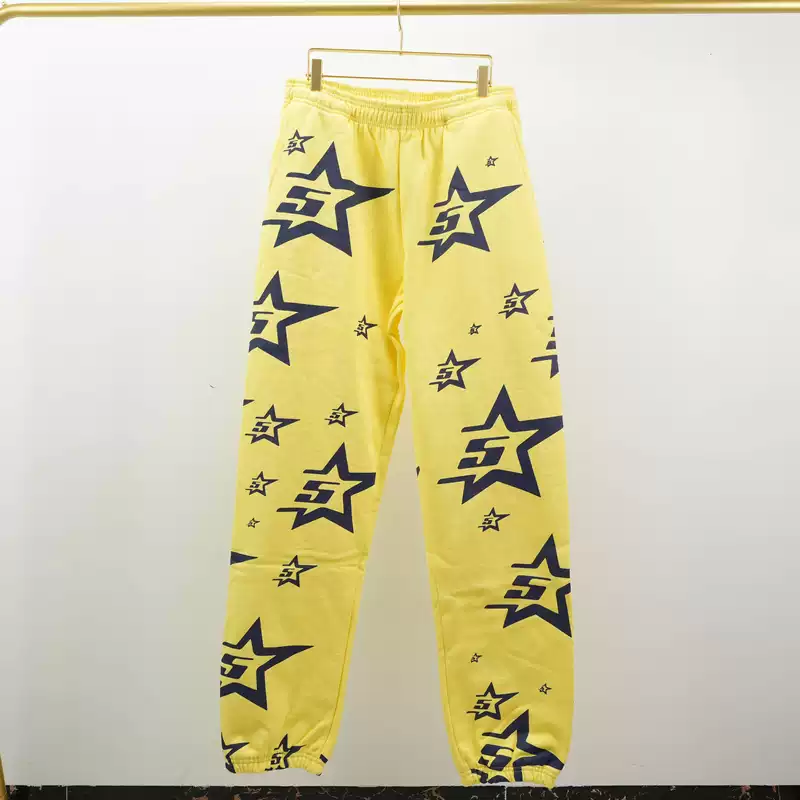 Sp5der 5Star Sweatpants Yellow