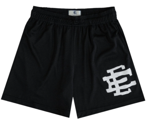 thumbnail for Twisted EE logo mesh shorts