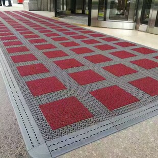 室外商用防滑地垫户外防水入户门地毯酒店大门口进门除尘镂空垫