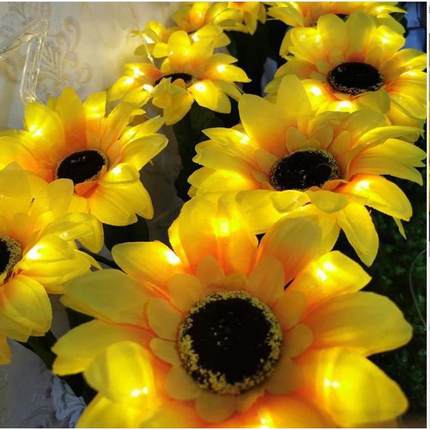 圣诞节景观灯广场地插灯天桥上玫瑰花装饰灯酒店绿化带LED马路边