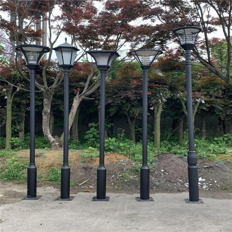 简约LED庭院灯头小区景观花园园林户外防水庭院路灯异形庭院灯