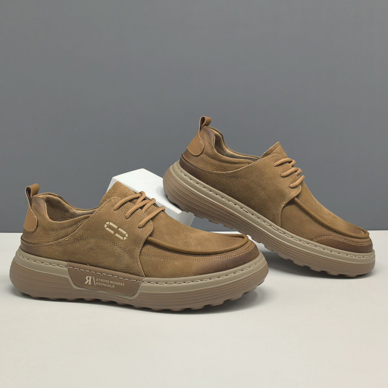 【断码】男生歪头休闲鞋百搭男鞋45码萌丑芒果鞋小丑鞋增高松糕鞋