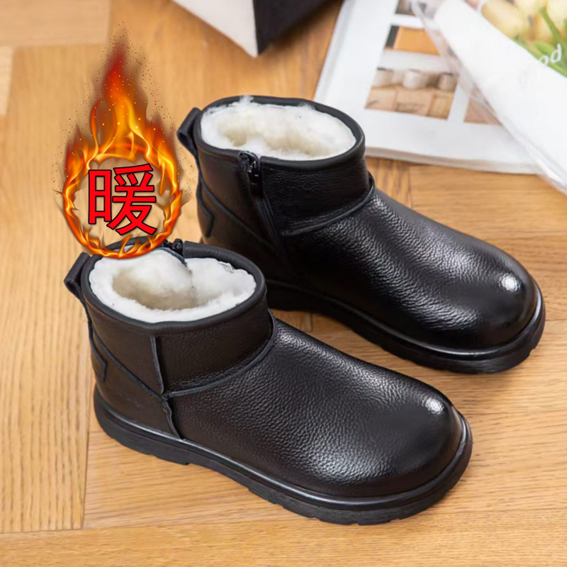 冬季加绒雪地靴女短靴