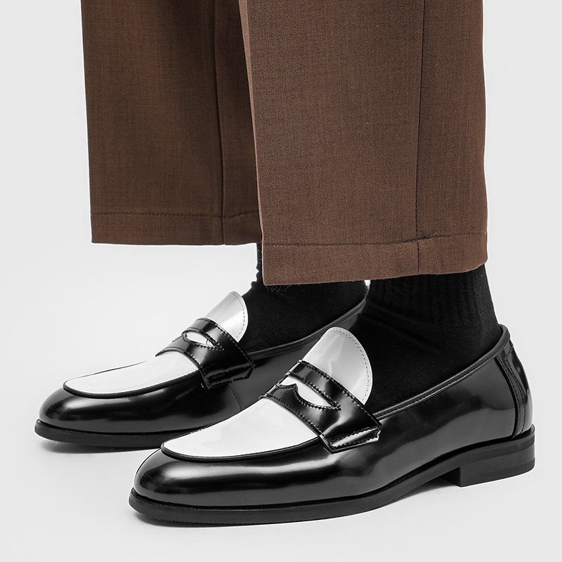 复古商务休闲男士乐福鞋