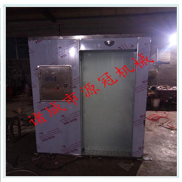 厂家定制单人双吹风淋室 专业制造不锈钢风淋室 食品车间用风淋室