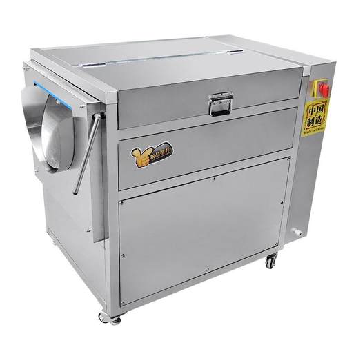 商用瓜果毛刷机洗果机土豆去皮机生姜脱皮机洋葱清洗机