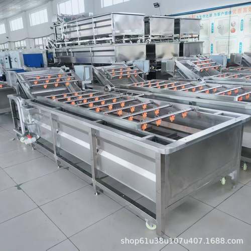 商用不锈钢冻盘解冻清洗机带鱼刀鱼段快速化冻机肉盘解冻机