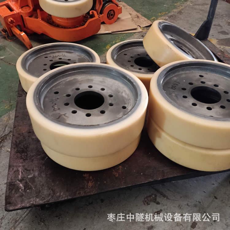单轨吊驱动轮 聚氨脂承重轮 包胶驱动轮