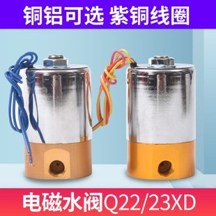 Q22XD二位二通 电磁水阀先导阀Q23XD二位三通 微型电磁阀