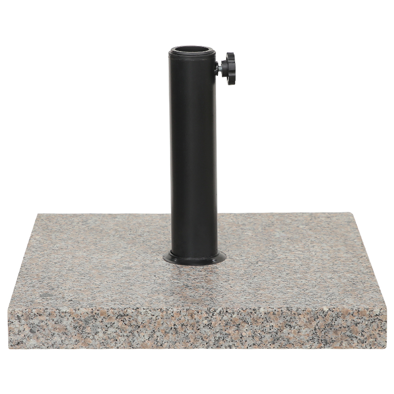户外遮阳伞底座中柱伞遮阳伞大理B石伞座配重雨伞固定加重压重底