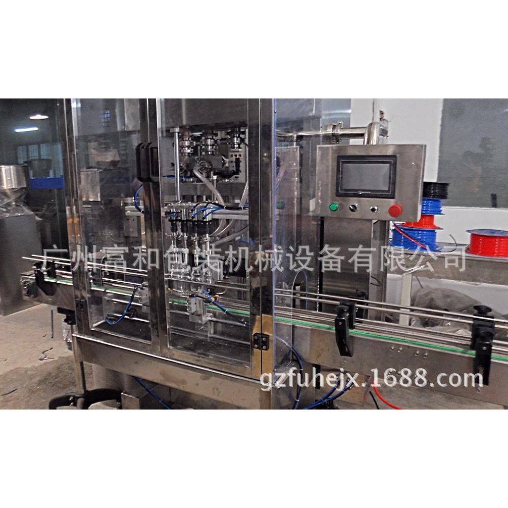 厂家定制4头活塞式灌装机250ML膏体全自动灌装机液体分装设备