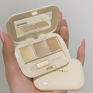 正品judydoll橘朵三色遮瑕盘无 瑕服帖遮盖斑点痘印 提亮均匀肤色
