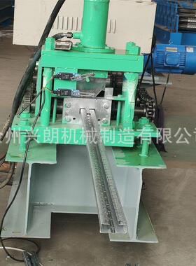 冷弯全自动冲孔切断机C型冷弯辊压成型机Z型钢辊压成型机设备