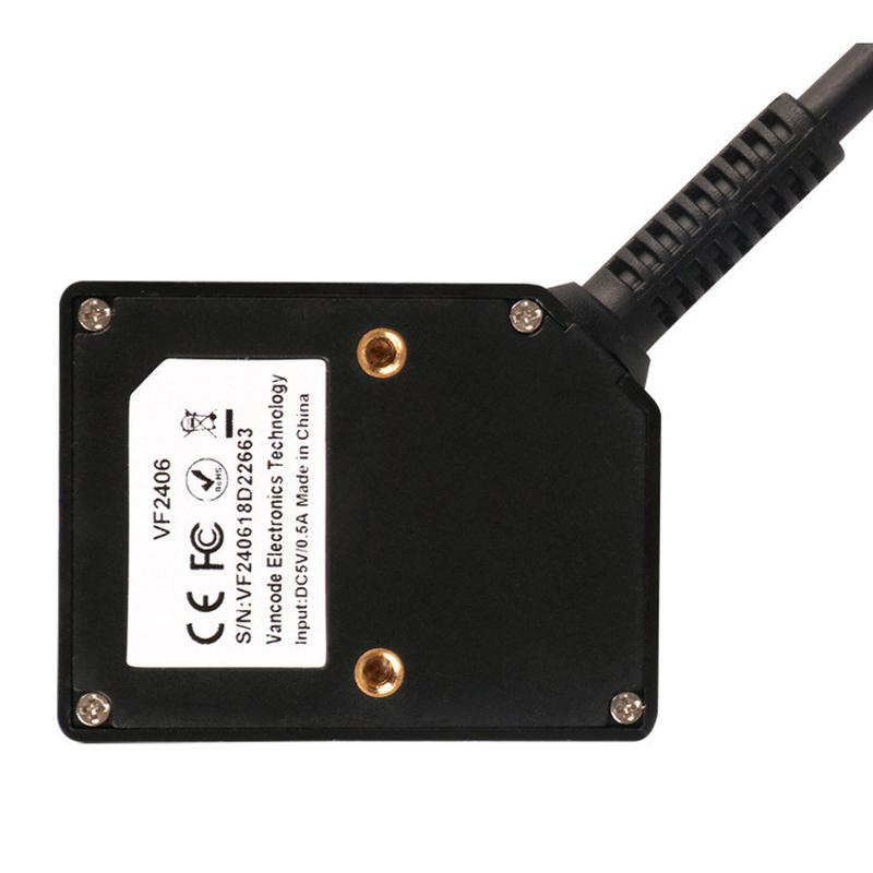 VF4120固定式一维扫描器一维扫描模组存包柜条码扫码器门禁扫描头