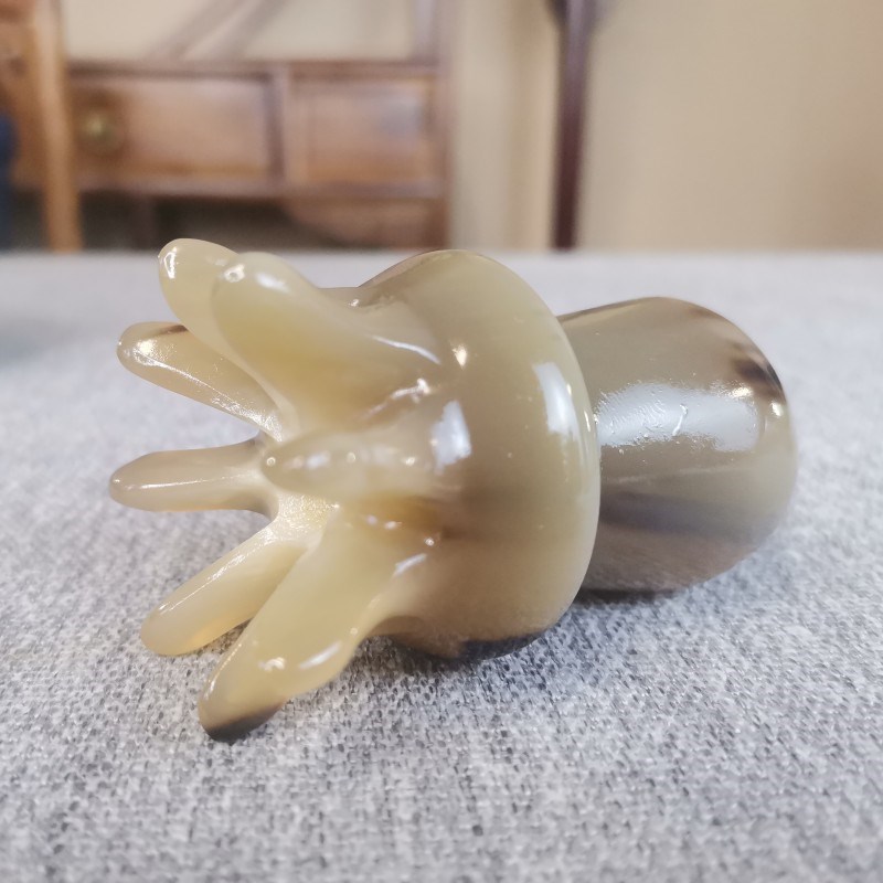 纯天然牛角八爪鱼头部按摩脸部按摩拨筋点穴器养生保养