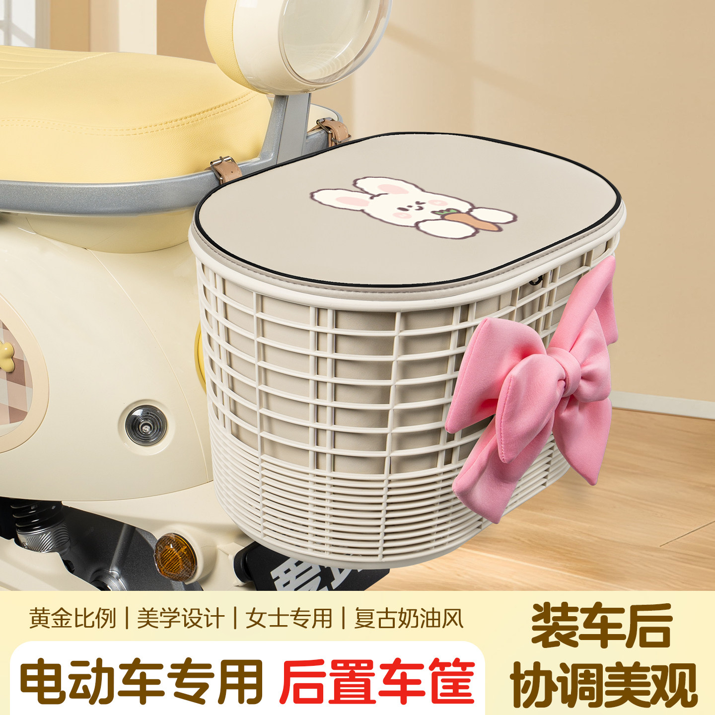 电瓶电动车专用后置车筐