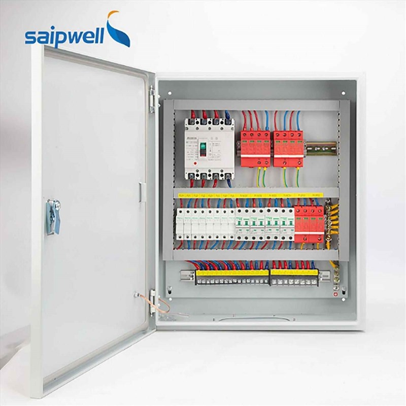 斯普进出DCV冷轧钢板光伏汇流箱防雷成套配电箱直流控制柜