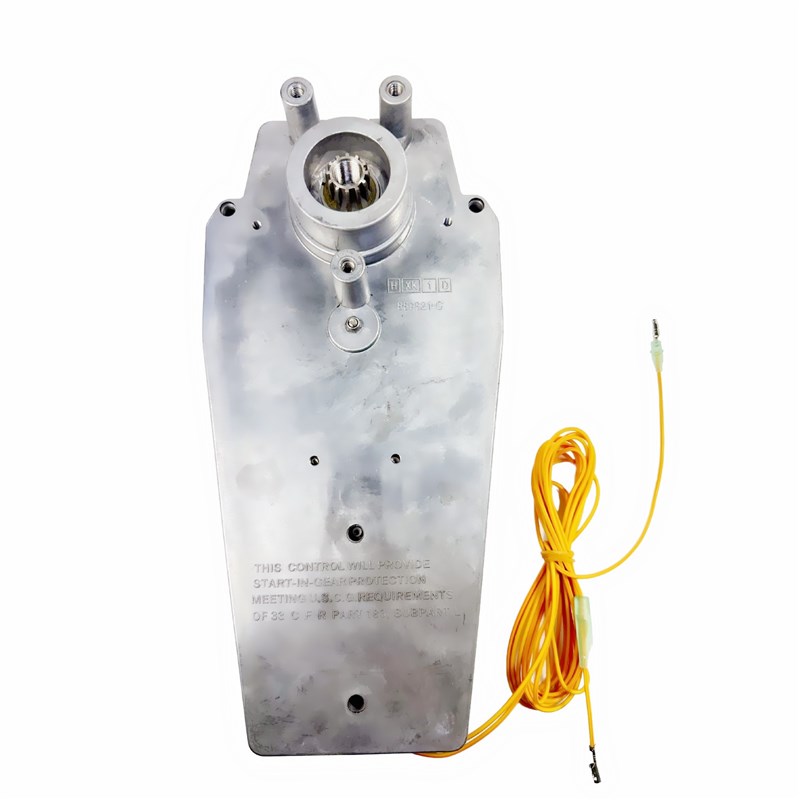 船舶油门控制箱侧装隐藏式883710A02 兼容二代油门线右手控制