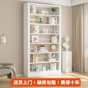 图书馆钢制书架家用儿童置物架多层组合落地书架书U柜书橱收纳架