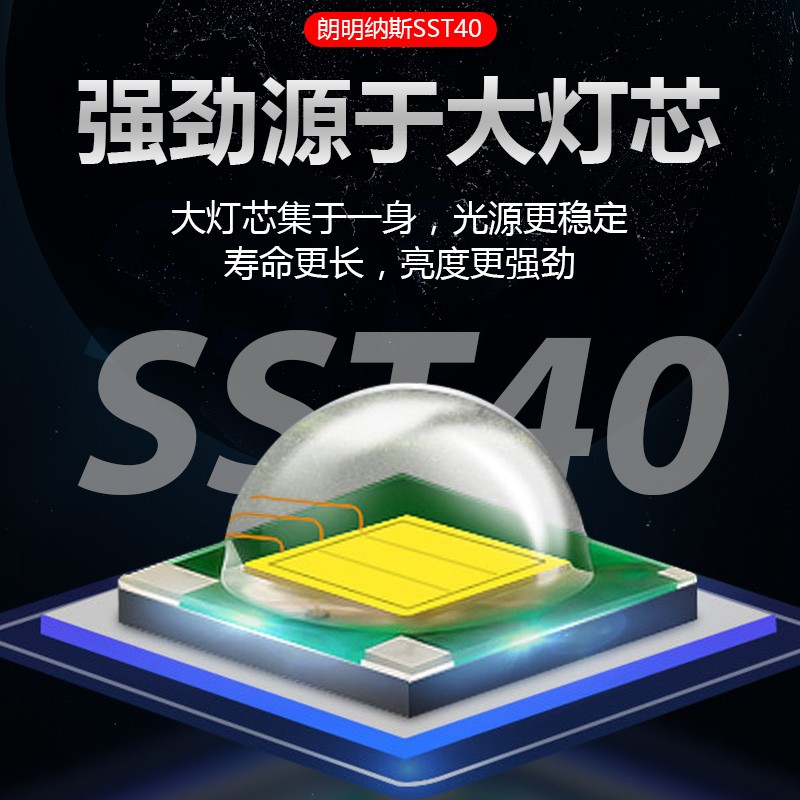2021新款强光手电筒远射灯v超亮充电户外家用32700超长续航氙气灯