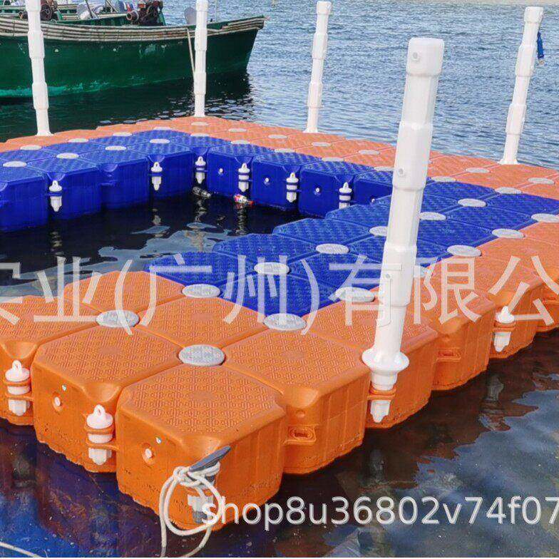 水上滑水浮动平台电动冲浪板比赛码头龙舟比赛临时浮筒租赁包搭建