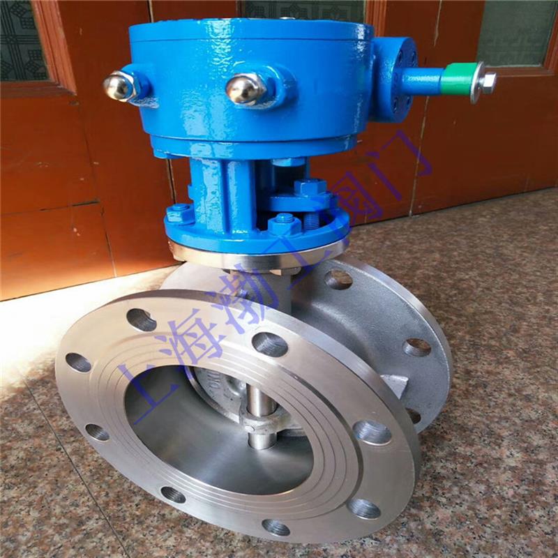 D373H-10R 涡轮硬密封对夹式蝶阀 高温排风阀 DN400