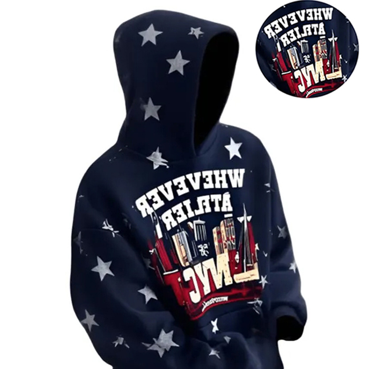 连帽卫衣宽松百搭加绒高质量上衣