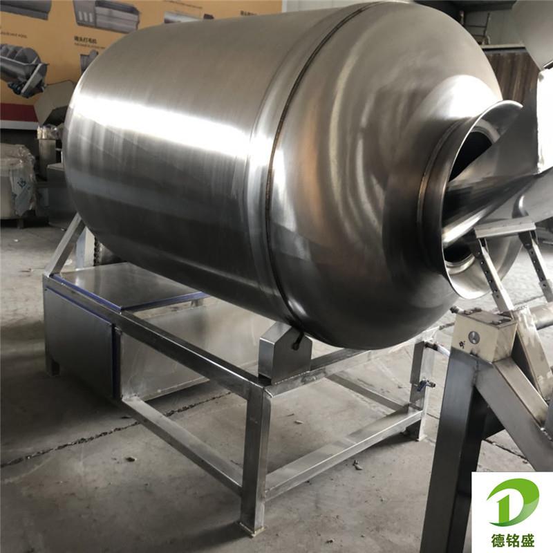 内蒙古牛肉腌制设备304不锈钢肉类真空滚揉机猪肉卷腌制筒